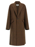 Maison Margiela Maison Margiela Brown Wool Coat