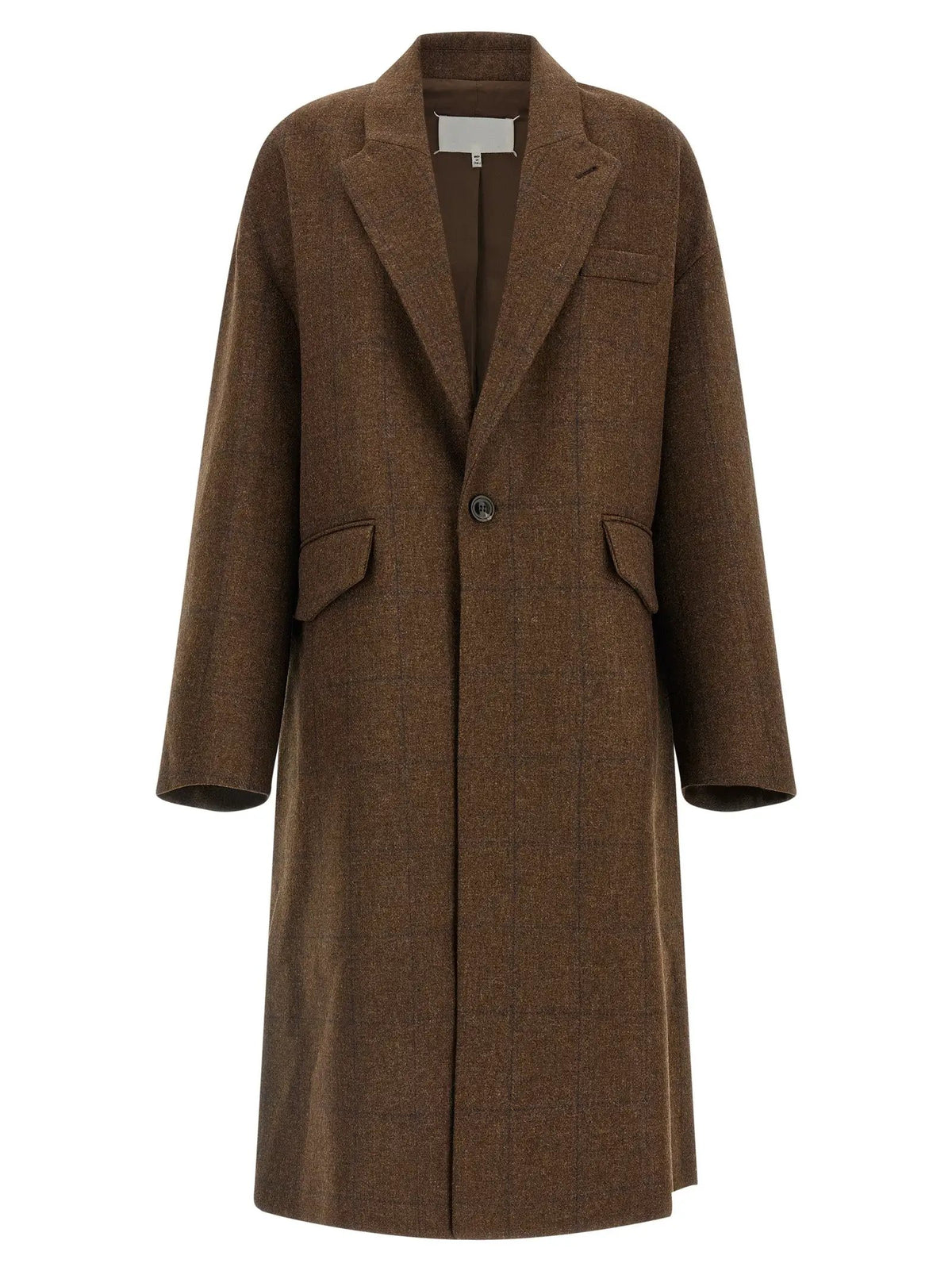 Maison Margiela Maison Margiela Brown Wool Coat