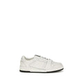 Fendi Fendi White Calf Leather Bos Taurus Athletic Sneakers