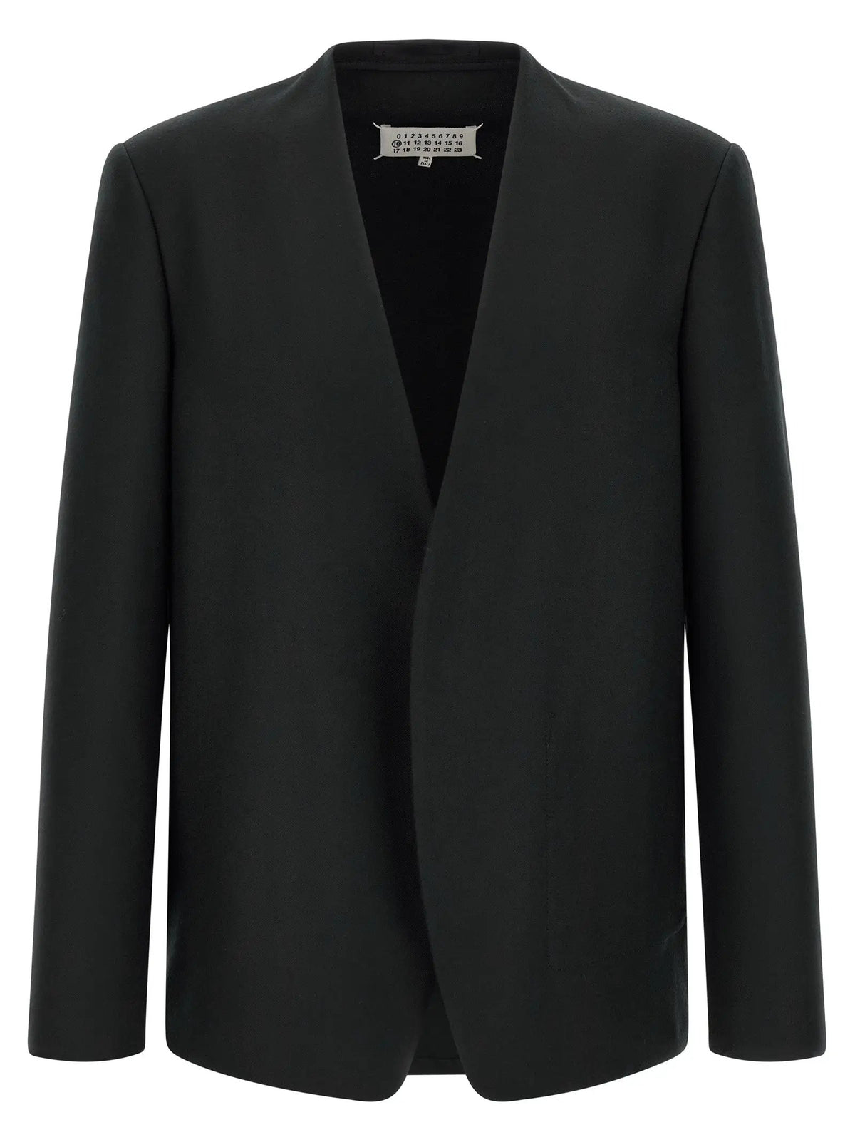 Maison Margiela Maison Margiela Black Virgin Wool Blazer
