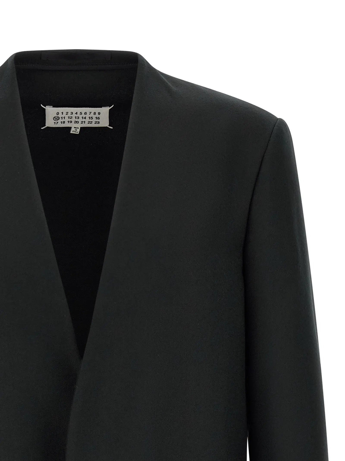 Maison Margiela Maison Margiela Black Virgin Wool Blazer