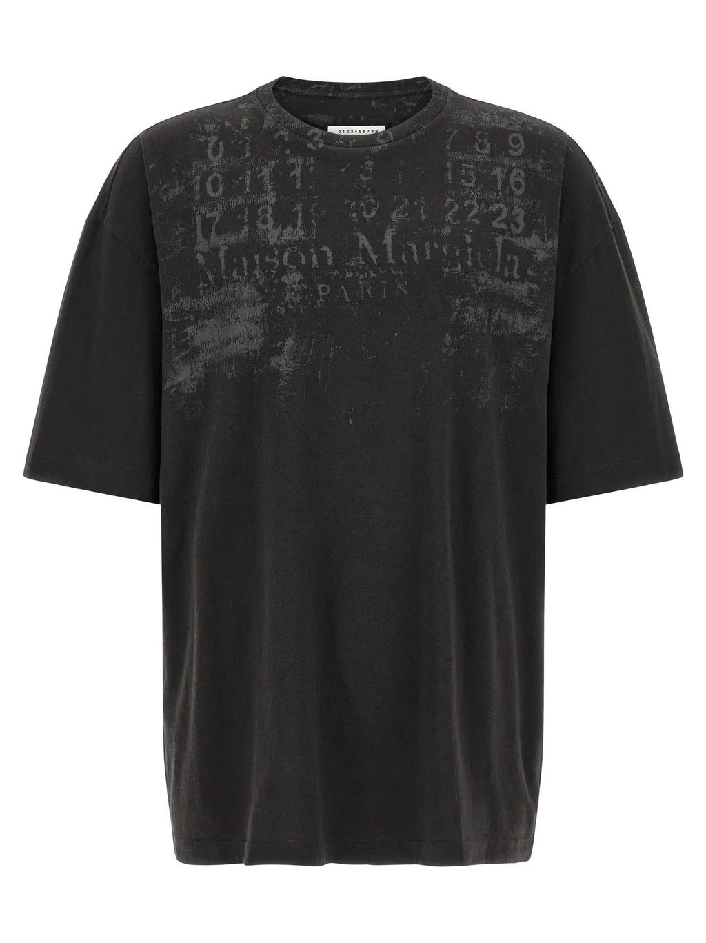 Maison Margiela Maison Margiela Black Cotton Long Sleeve T-Shirt