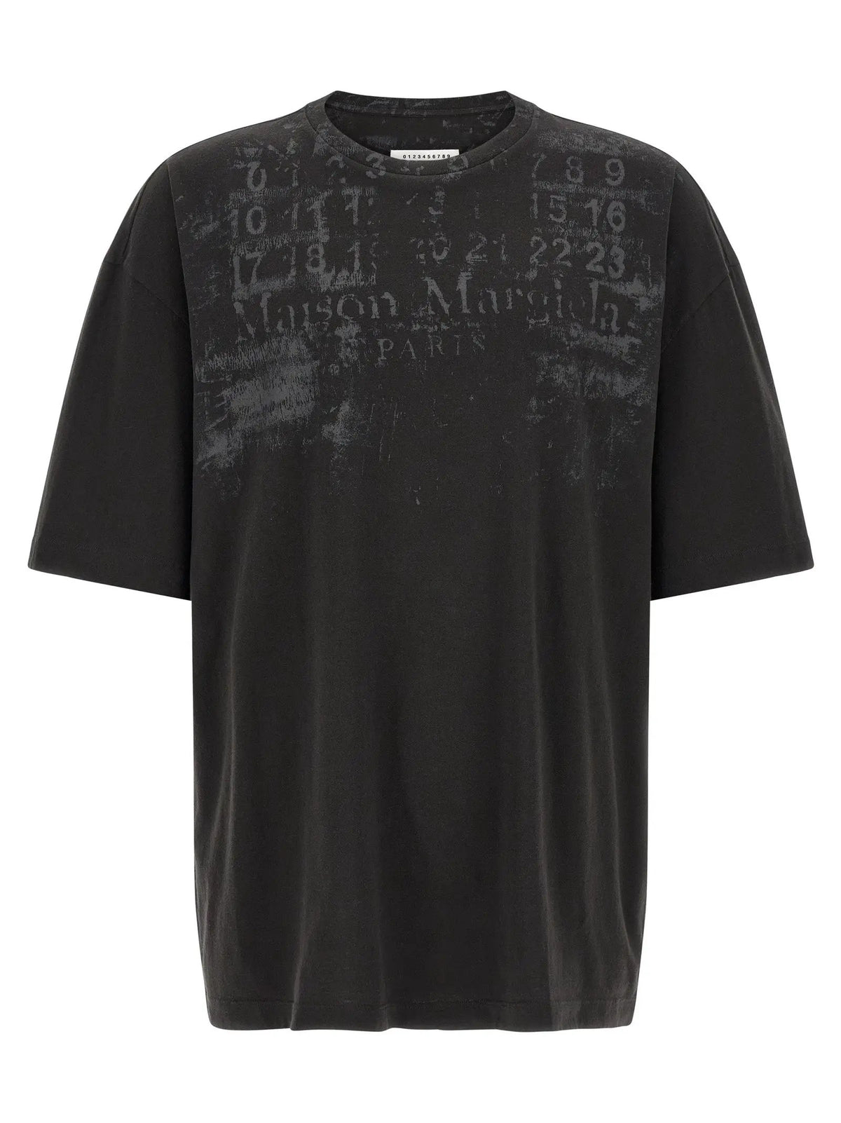 Maison Margiela Maison Margiela Black Cotton Long Sleeve T-Shirt