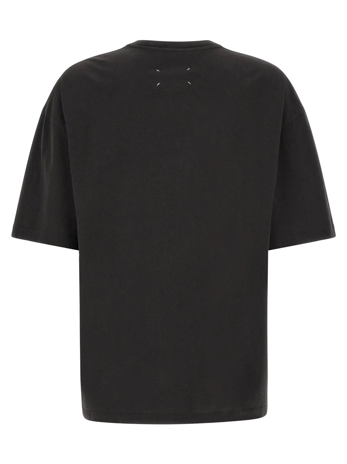 Maison Margiela Maison Margiela Black Cotton Long Sleeve T-Shirt