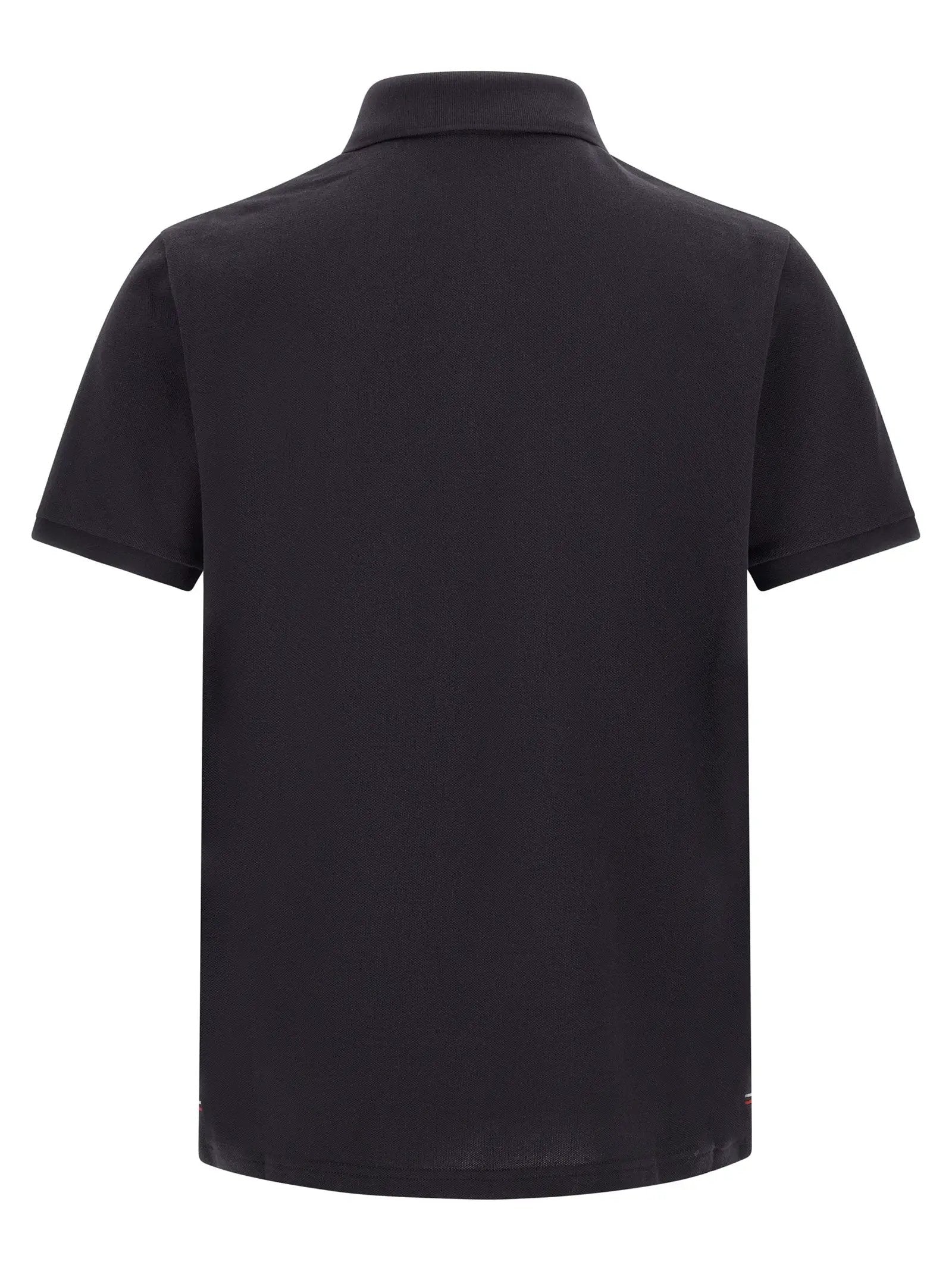 Moncler Moncler Blue Cotton Polo Shirt