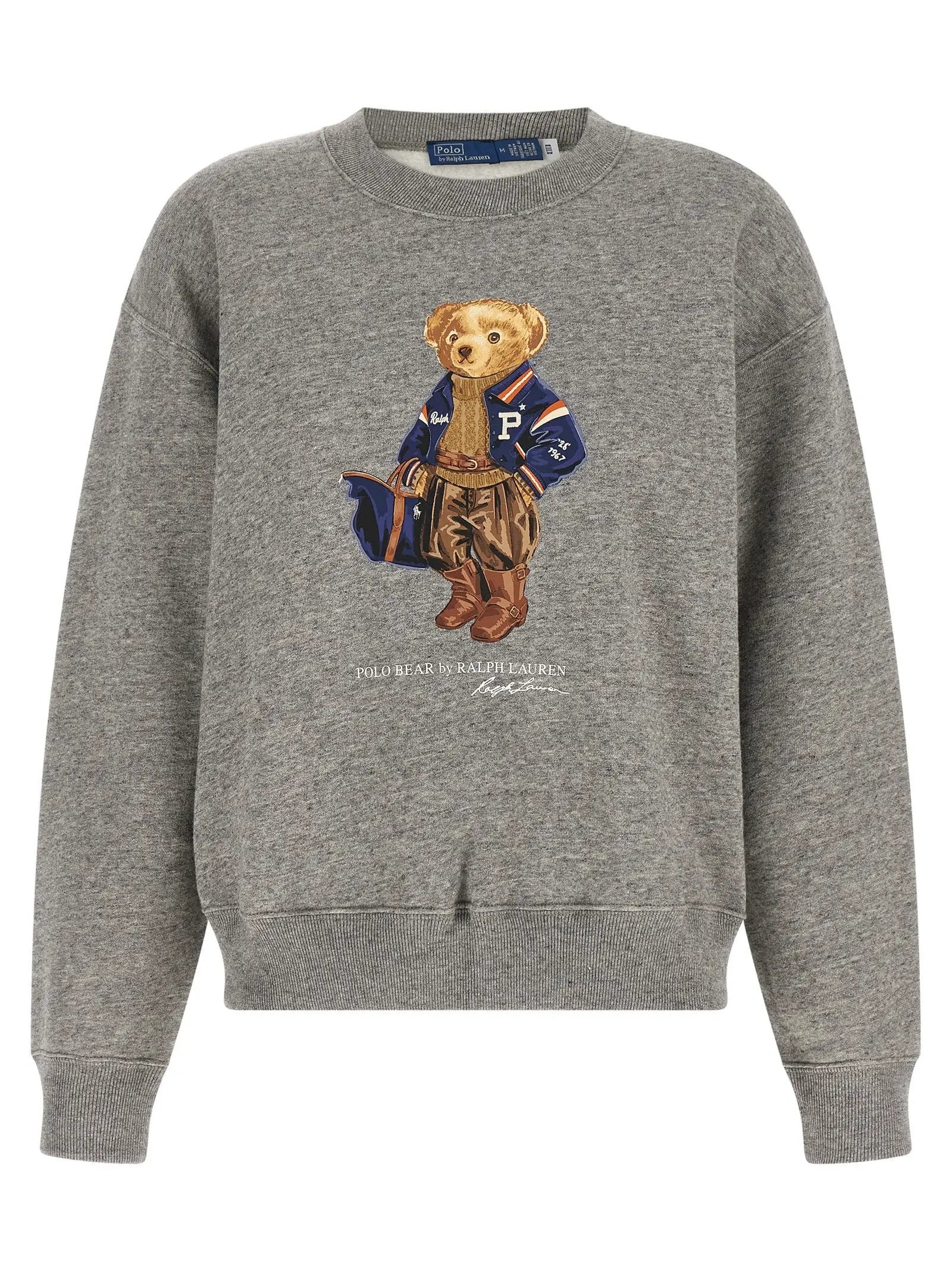 Polo Ralph Lauren Polo Ralph Lauren Gray Cotton Sweatshirt