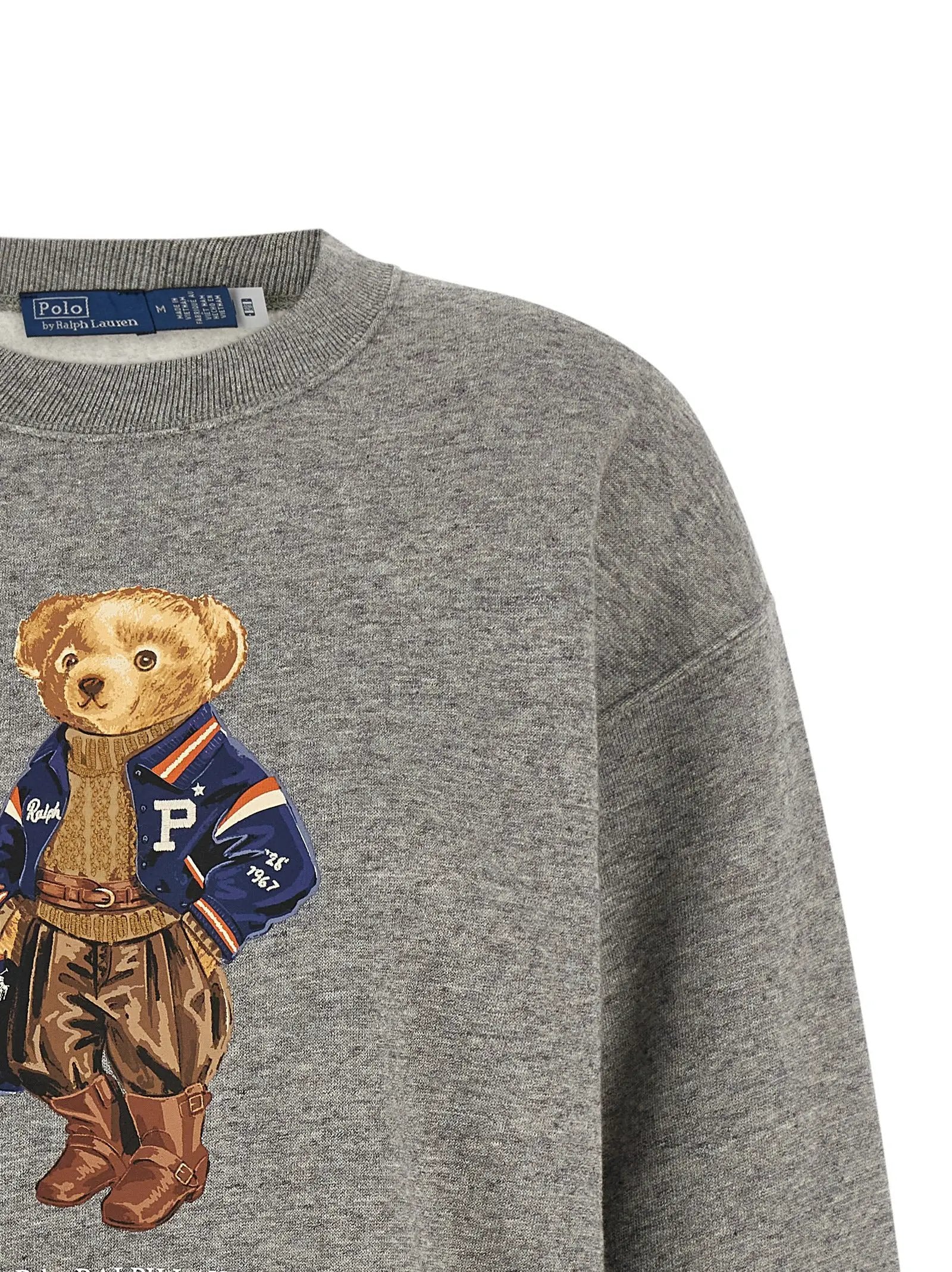 Polo Ralph Lauren Polo Ralph Lauren Gray Cotton Sweatshirt