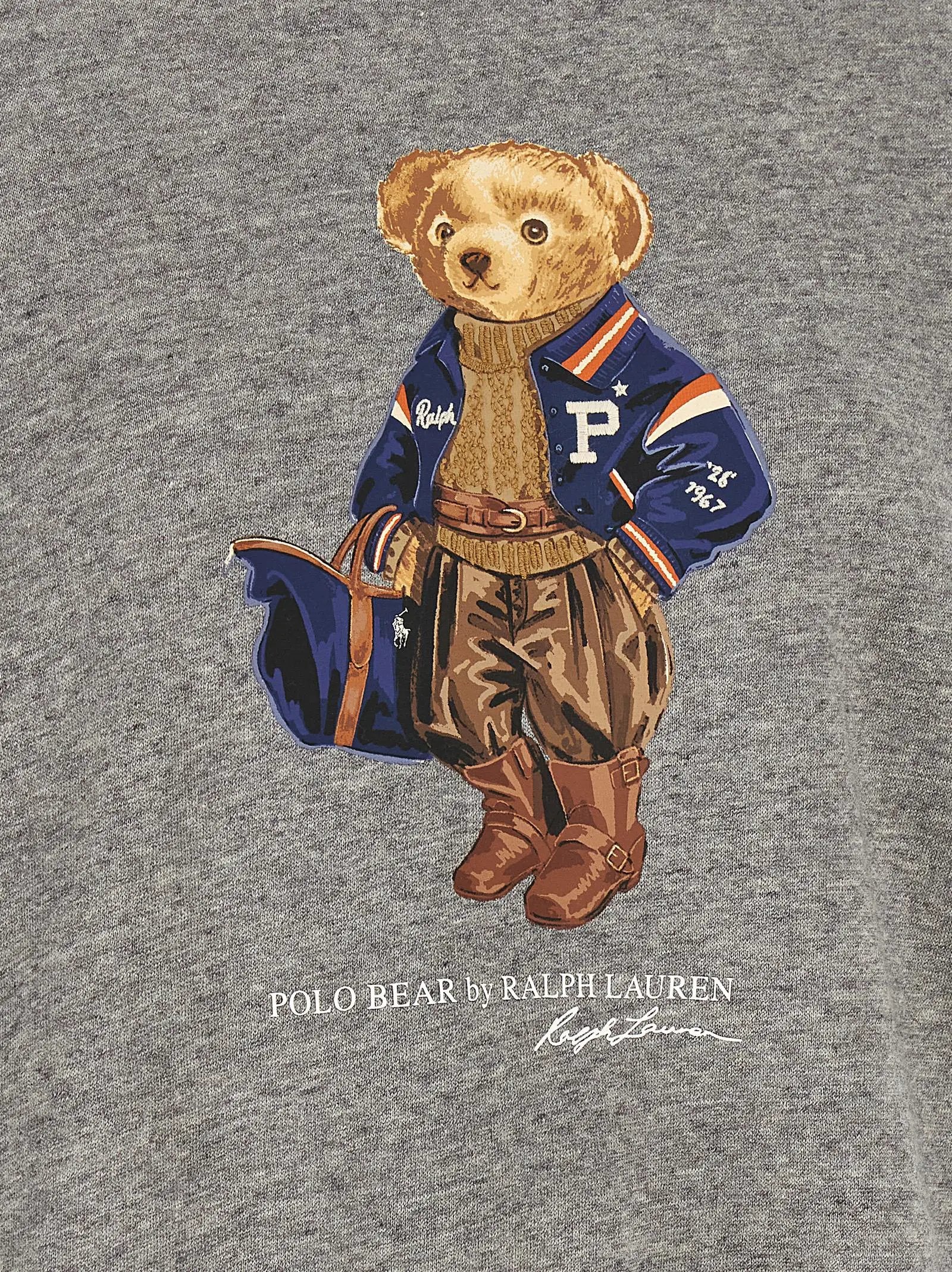 Polo Ralph Lauren Polo Ralph Lauren Gray Cotton Sweatshirt