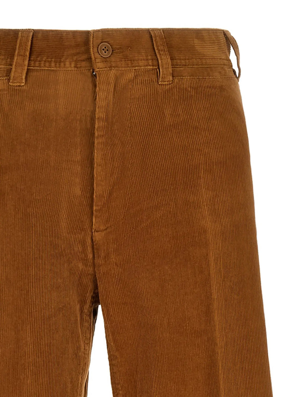 Polo Ralph Lauren Polo Ralph Lauren Brown Cotton Flared Pants