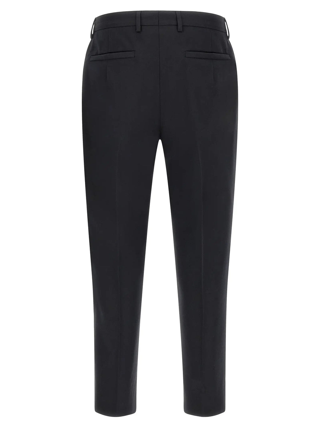 ZEGNA ZEGNA Blue Cotton Dress Pants