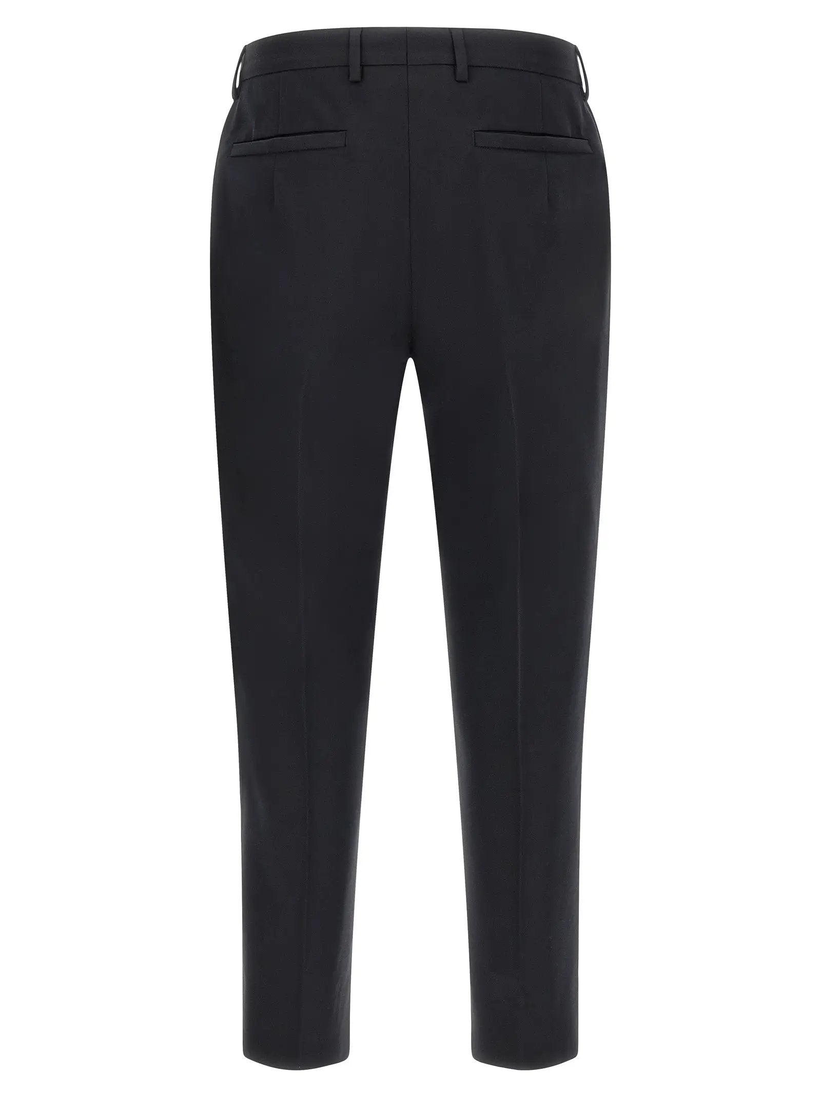 ZEGNA ZEGNA Blue Cotton Dress Pants