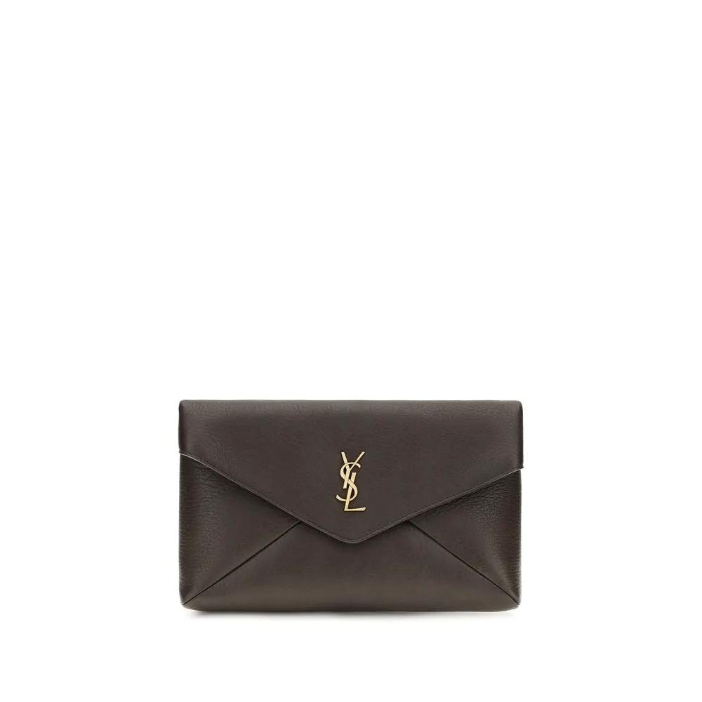 Saint Laurent Saint Laurent Brown Lamb Ovis Aries Aries Wallet