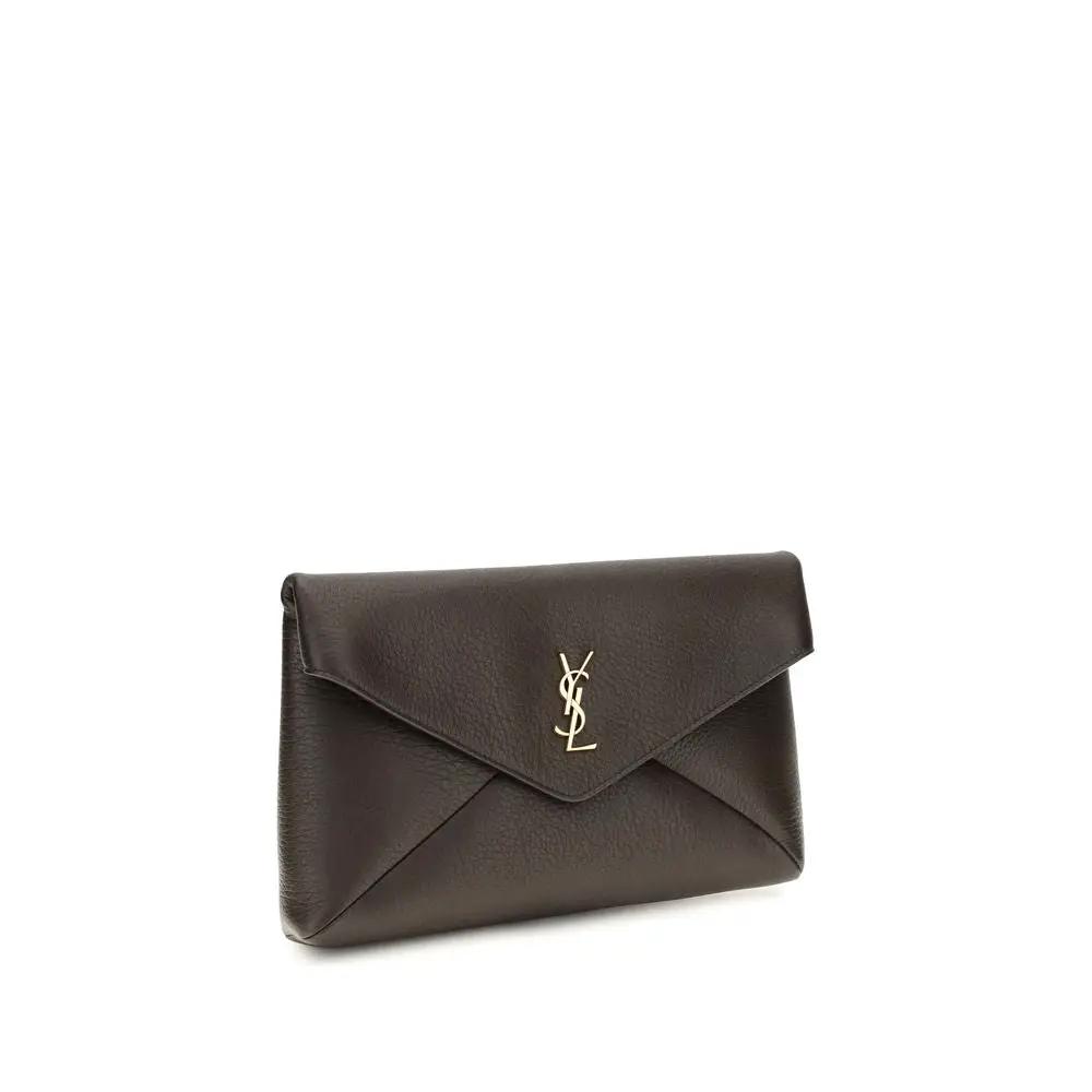 Saint Laurent Saint Laurent Brown Lamb Ovis Aries Aries Wallet