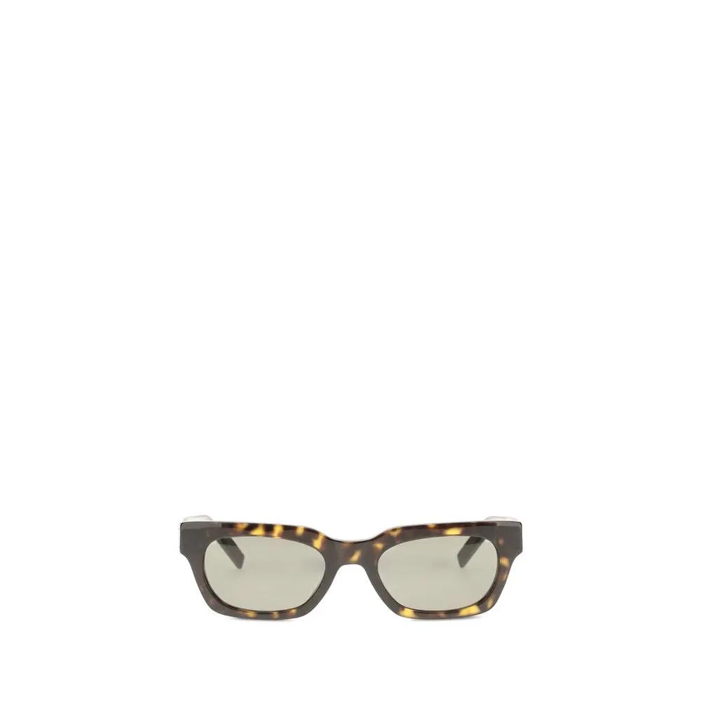 Saint Laurent Saint Laurent Brown Acetate Sunglasses