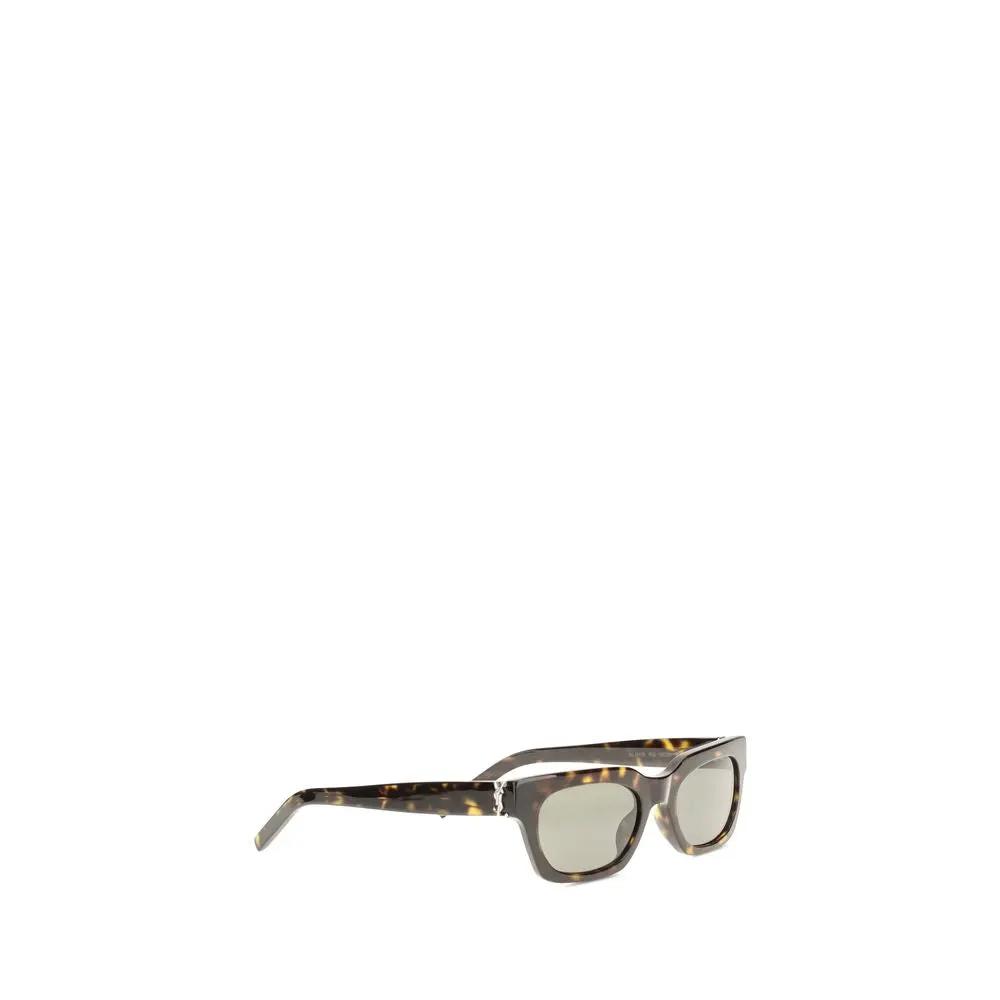 Saint Laurent Saint Laurent Brown Acetate Sunglasses