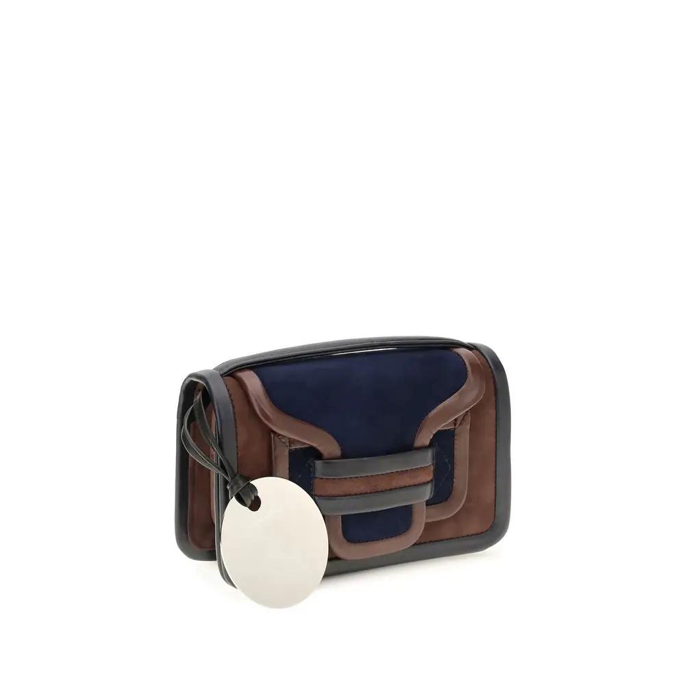 Pierre Hardy Pierre Hardy Brown Calf Leather Bos Taurus Shoulder Bag