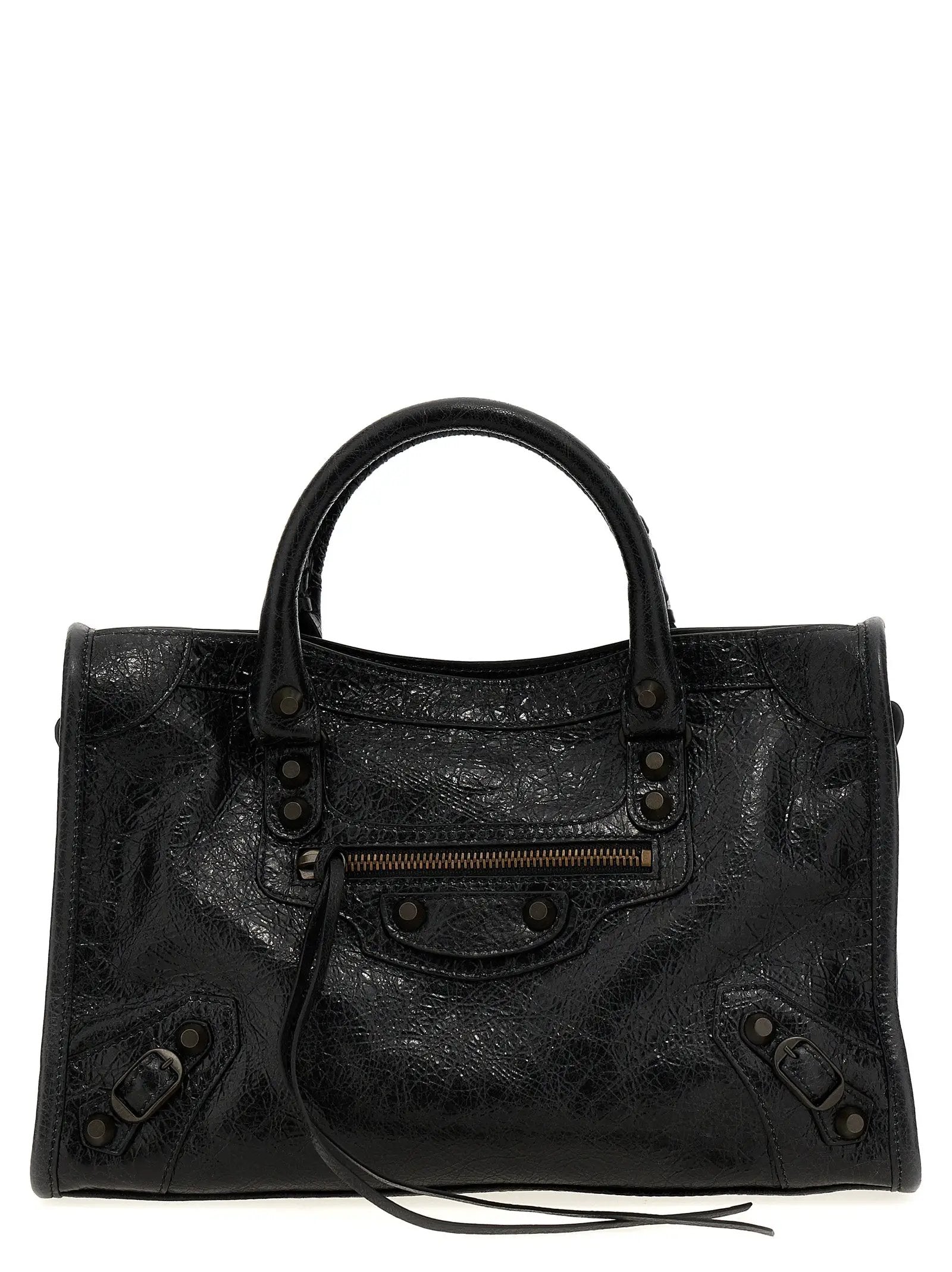 Balenciaga Black Lamb Leather Handbag