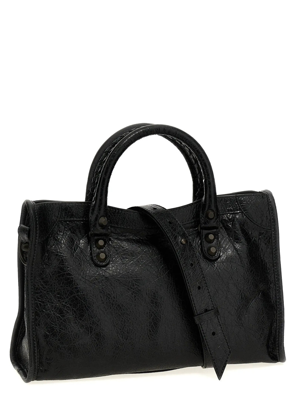 Balenciaga Black Lamb Leather Handbag