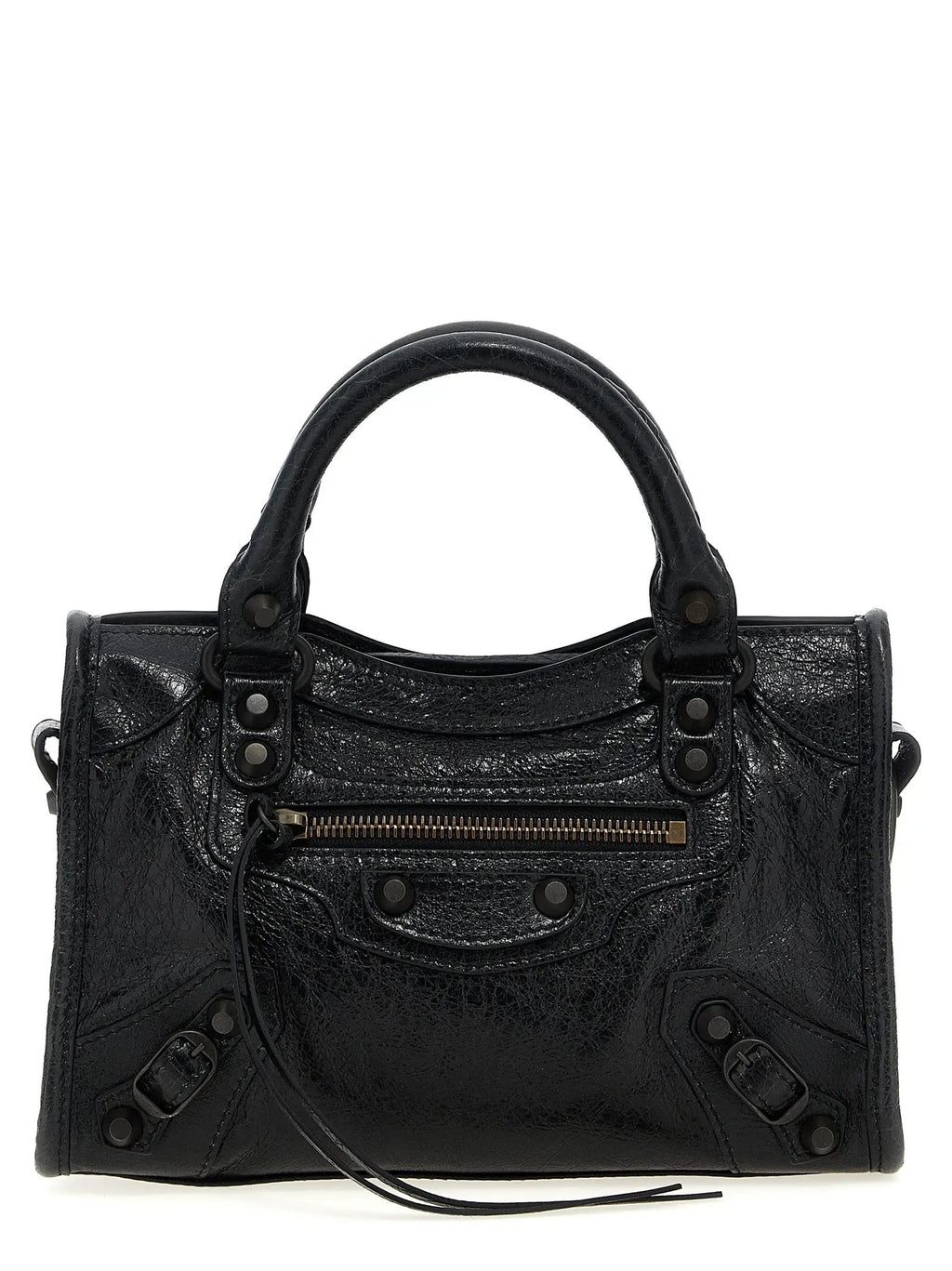 Balenciaga Black Lamb Leather Handbag