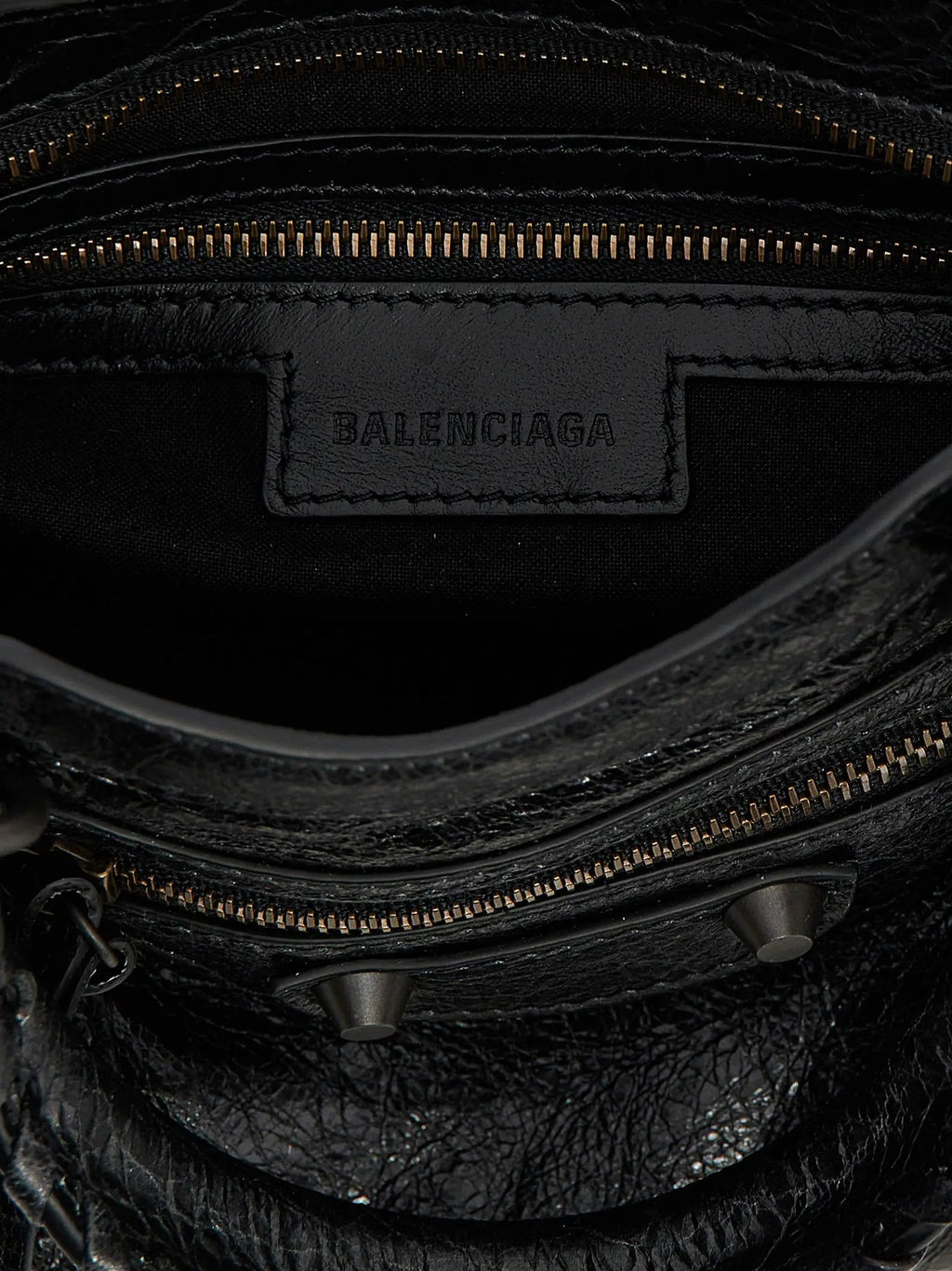 Balenciaga Black Lamb Leather Handbag