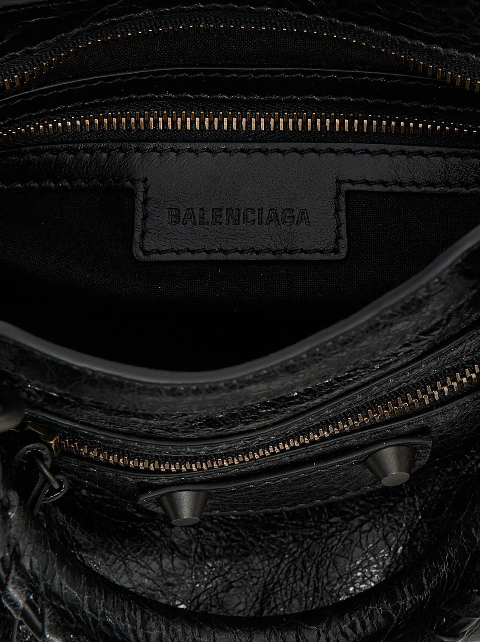 Balenciaga Black Lamb Leather Handbag