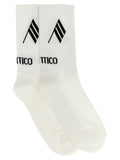 The Attico The Attico Bicolor Cotton Socks