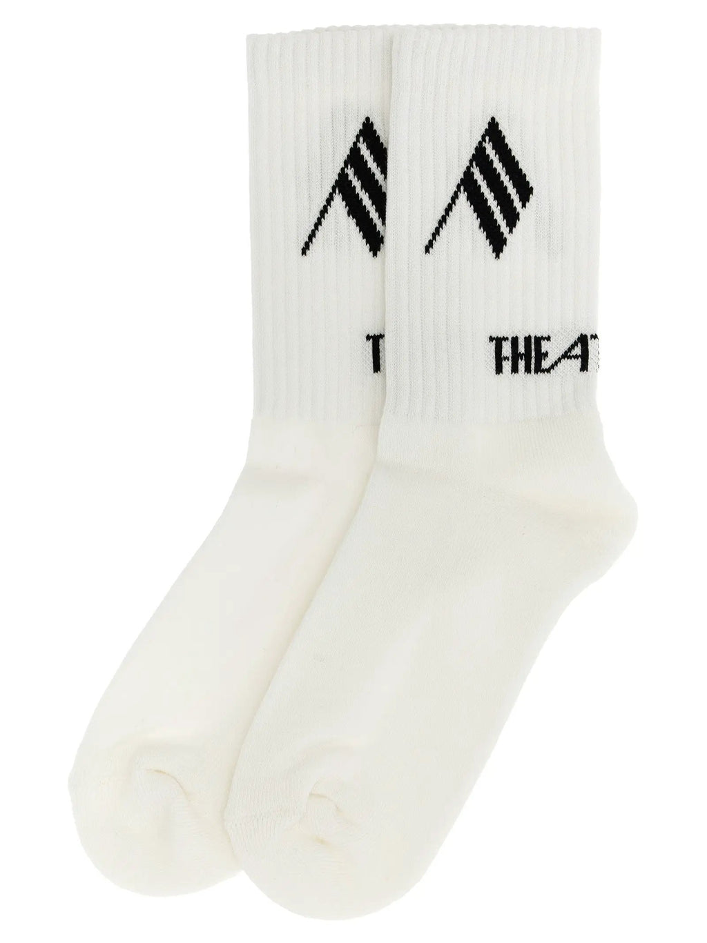 The Attico The Attico Bicolor Cotton Socks