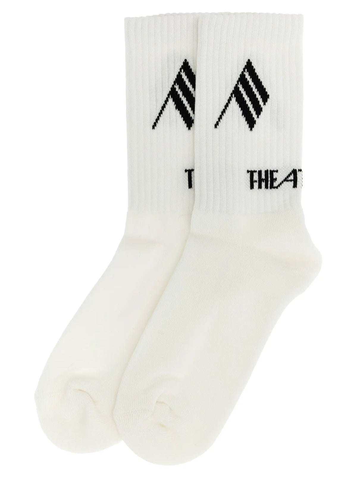 The Attico The Attico Bicolor Cotton Socks