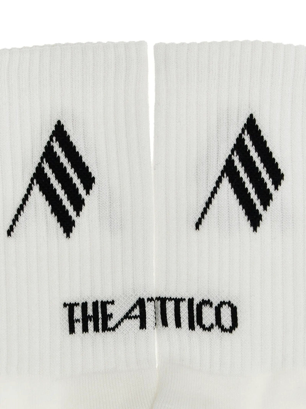 The Attico The Attico Bicolor Cotton Socks