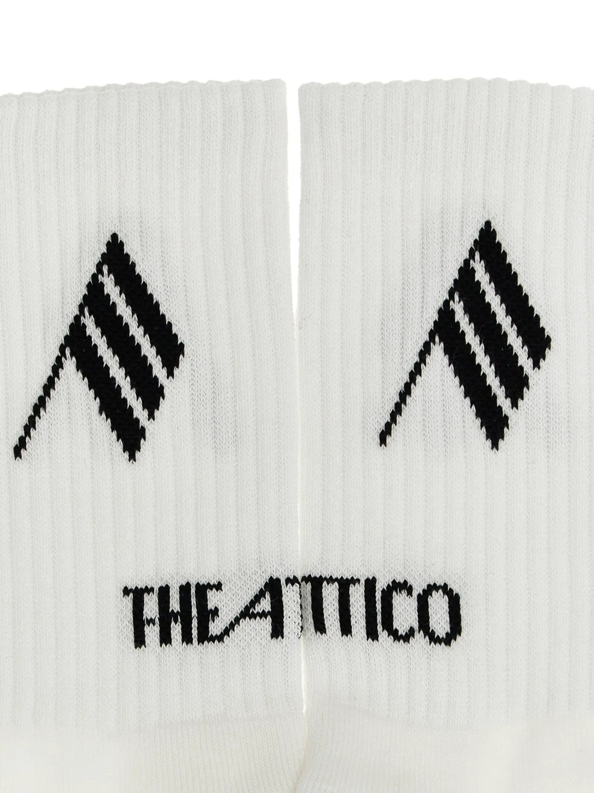 The Attico The Attico Bicolor Cotton Socks