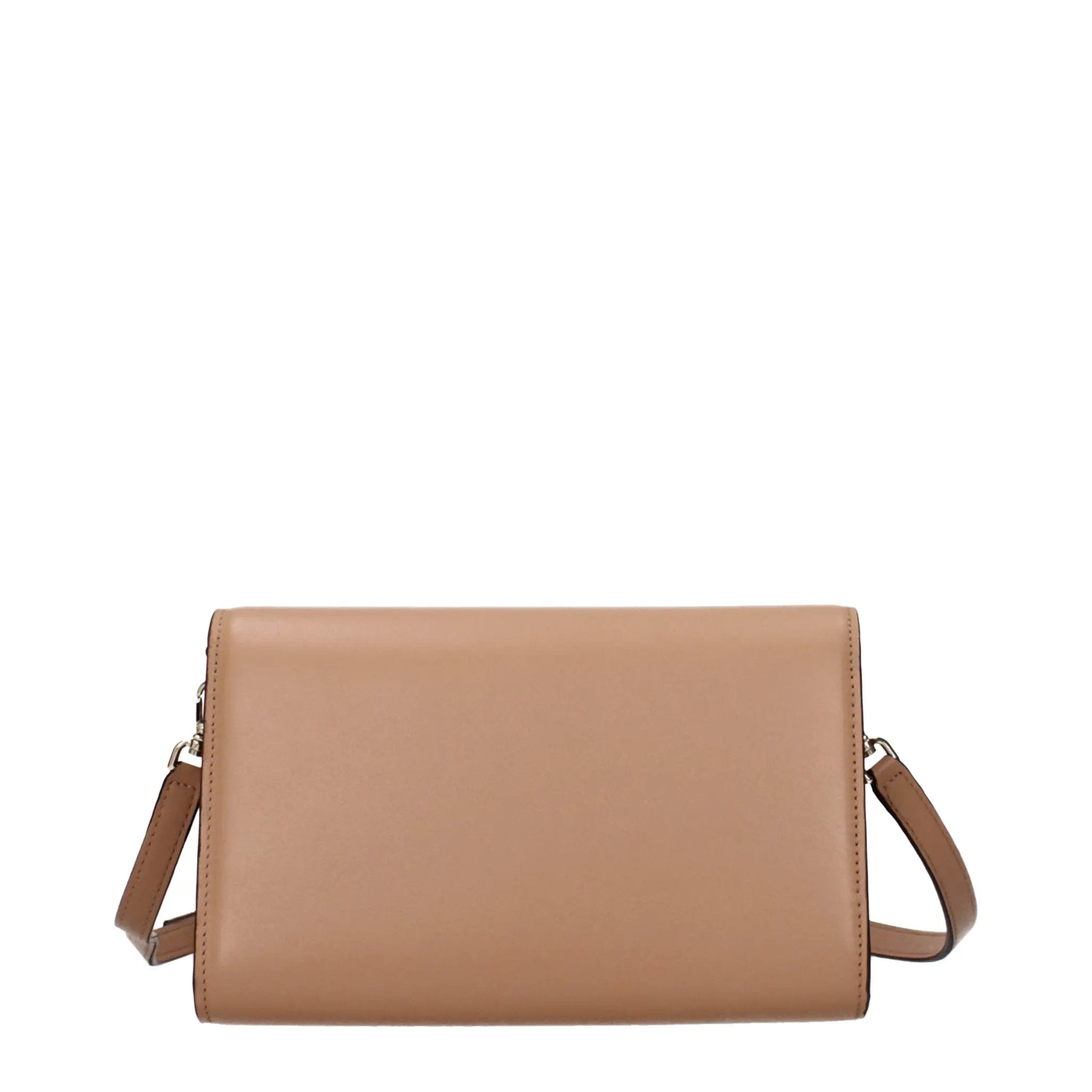 Jimmy Choo Brown Leather Clutch Bag