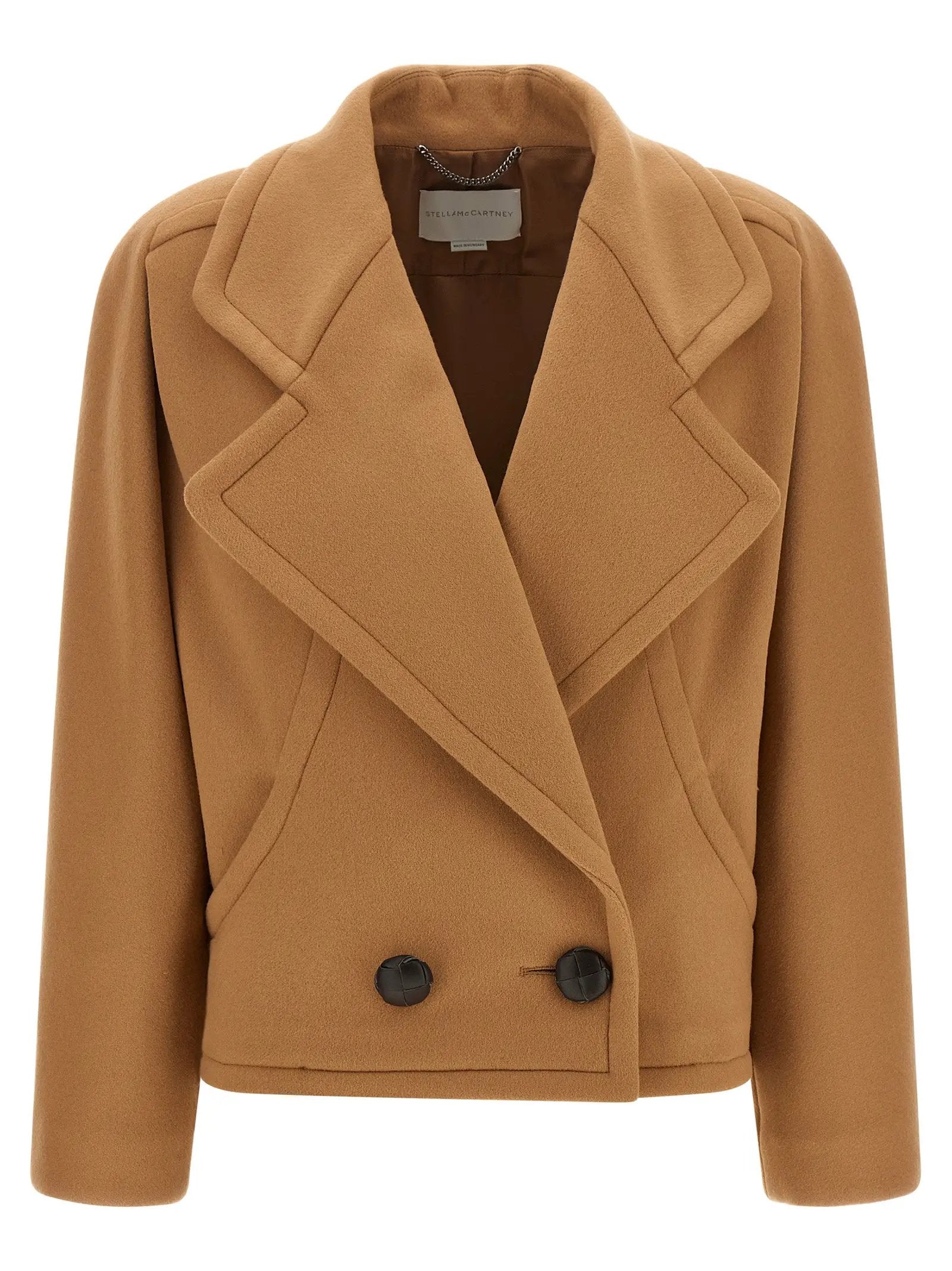 Stella McCartney Beige Wool Coat