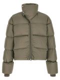 Rick Owens Bicolor Nylon Full-Length Jacket