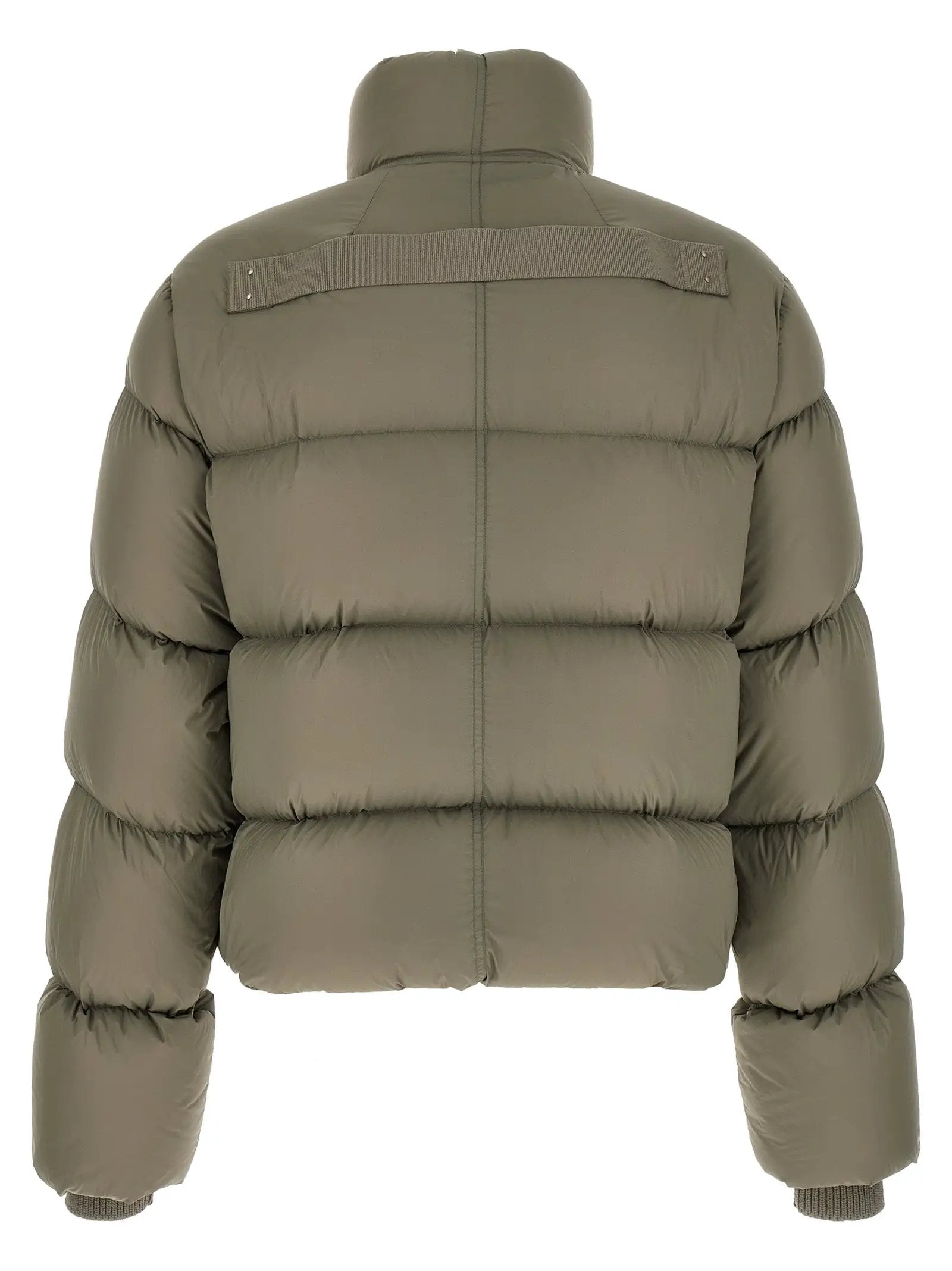 Rick Owens Bicolor Nylon Full-Length Jacket