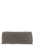 Rick Owens Gray Calfskin Clutch Bag