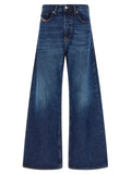 Diesel Blue Cotton Jeans Denim