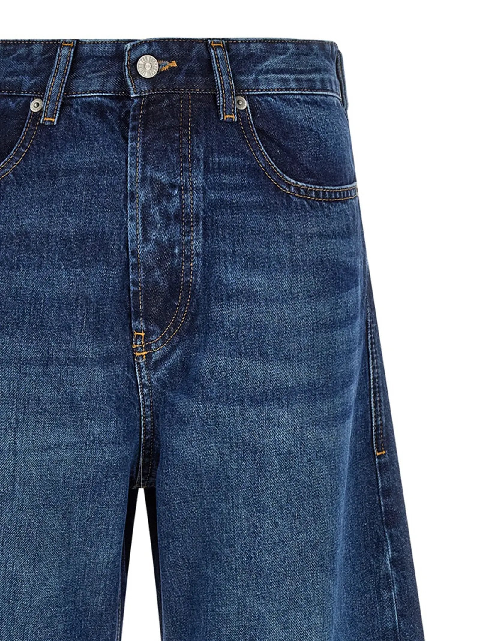 Diesel Blue Cotton Jeans Denim