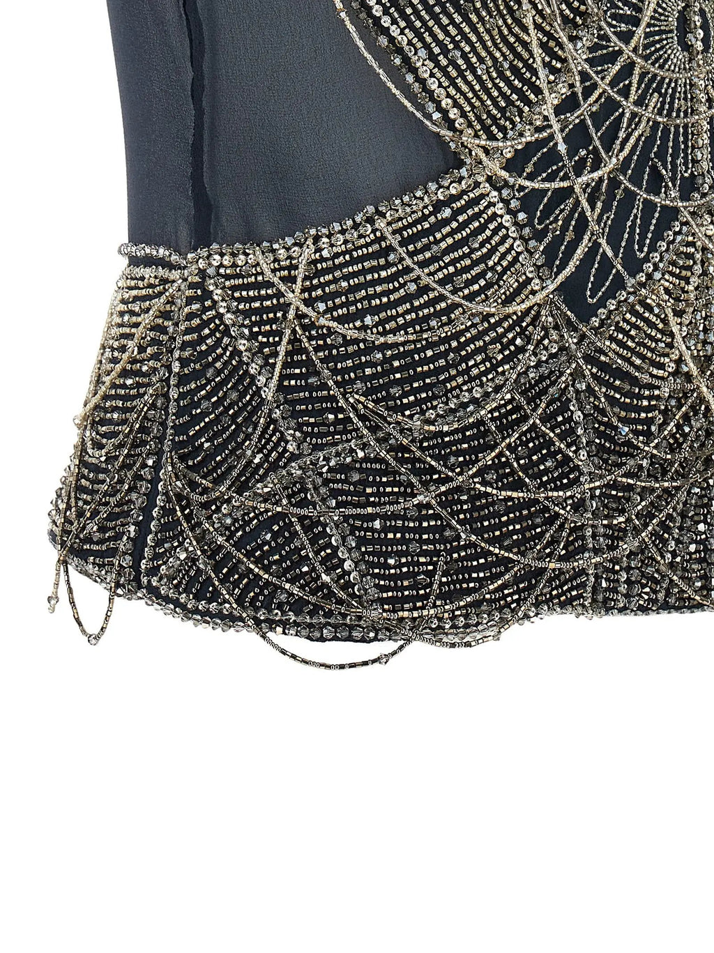 The Attico Blue Silk Tank Tops
