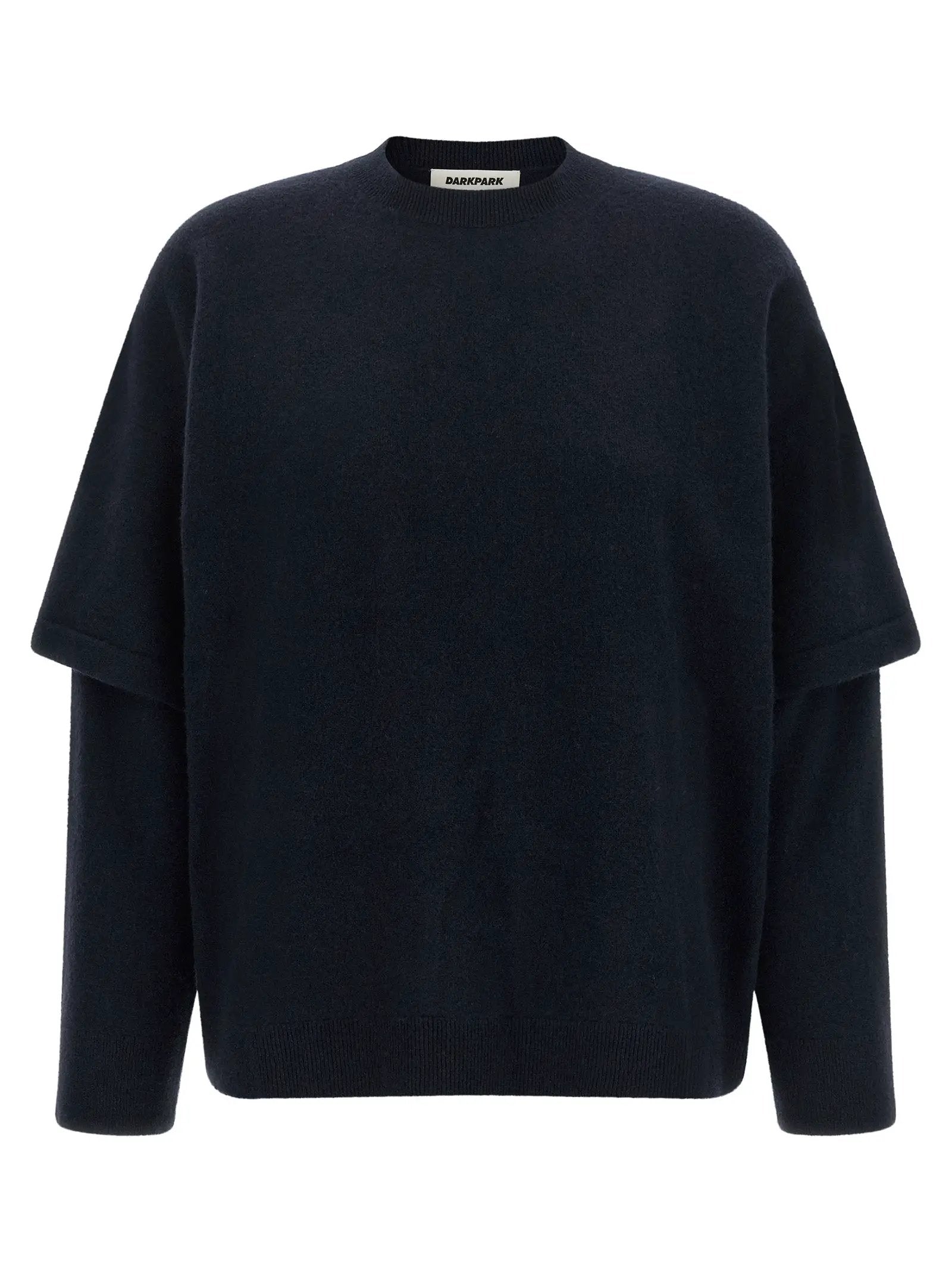 Darkpark Blue Merino Wool Cardigan