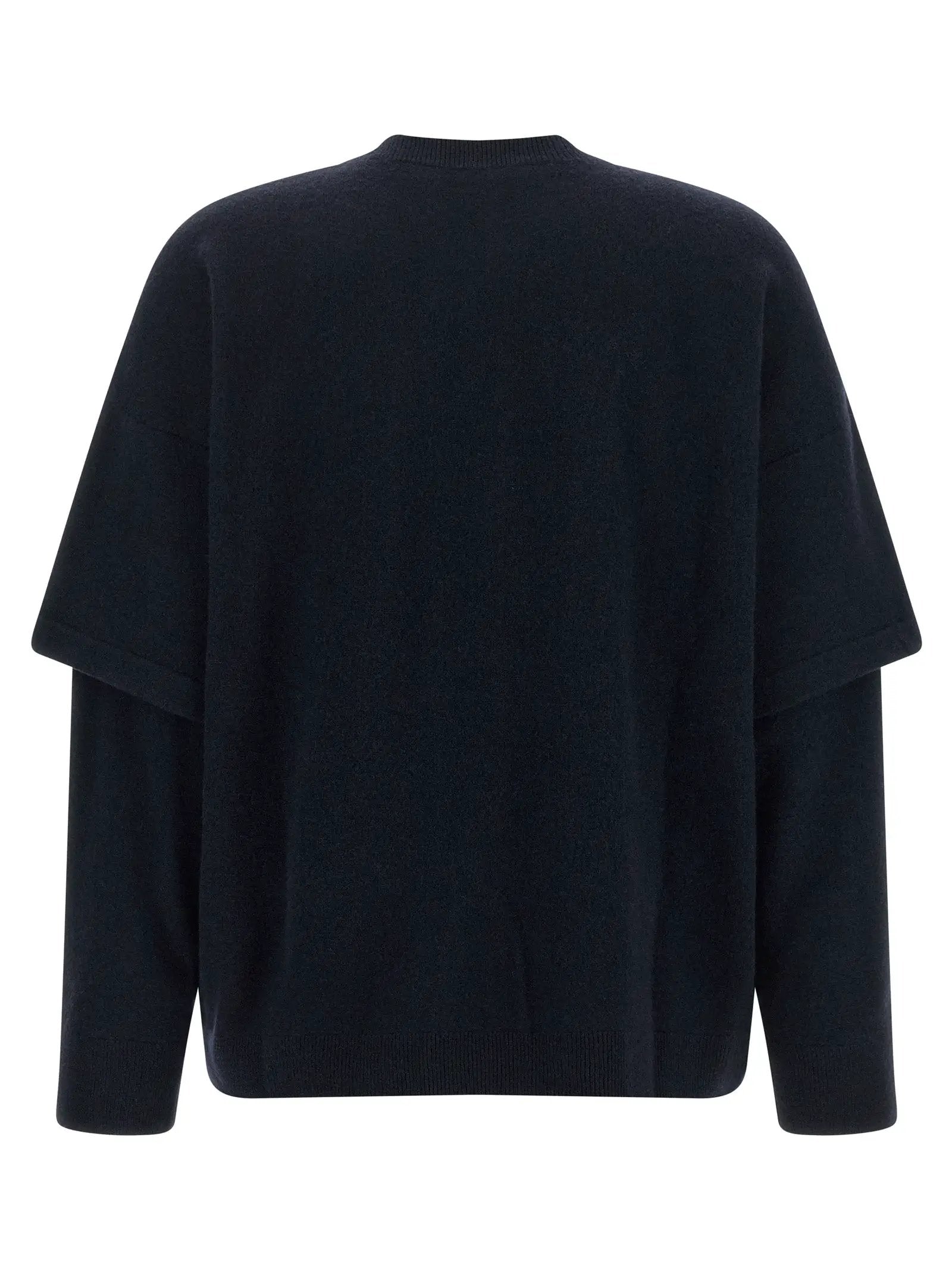 Darkpark Blue Merino Wool Cardigan