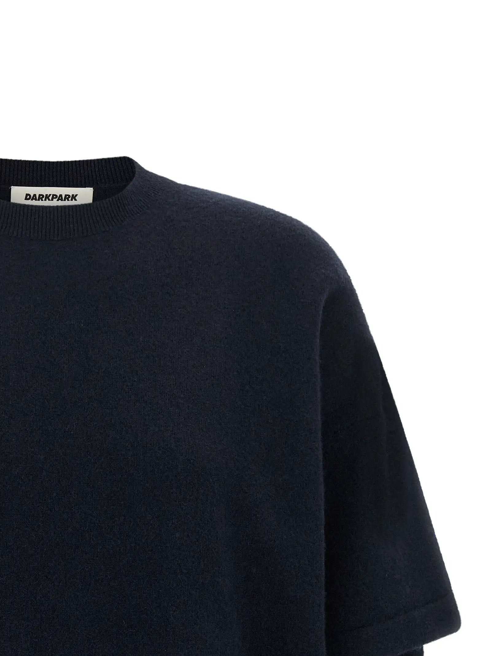 Darkpark Blue Merino Wool Cardigan