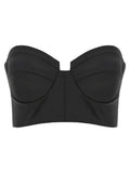 Débardeurs noirs en polyester Elisabetta Franchi