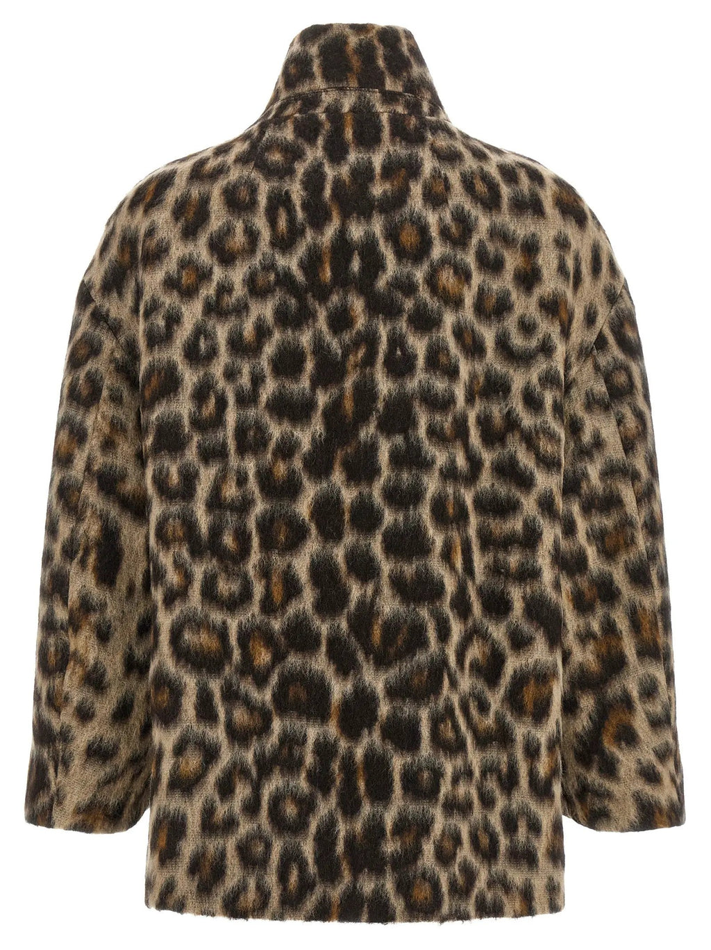 Alberto Biani Beige Wool Coat