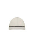 Brunello Cucinelli White Cotton Cap (Baseball Hat)