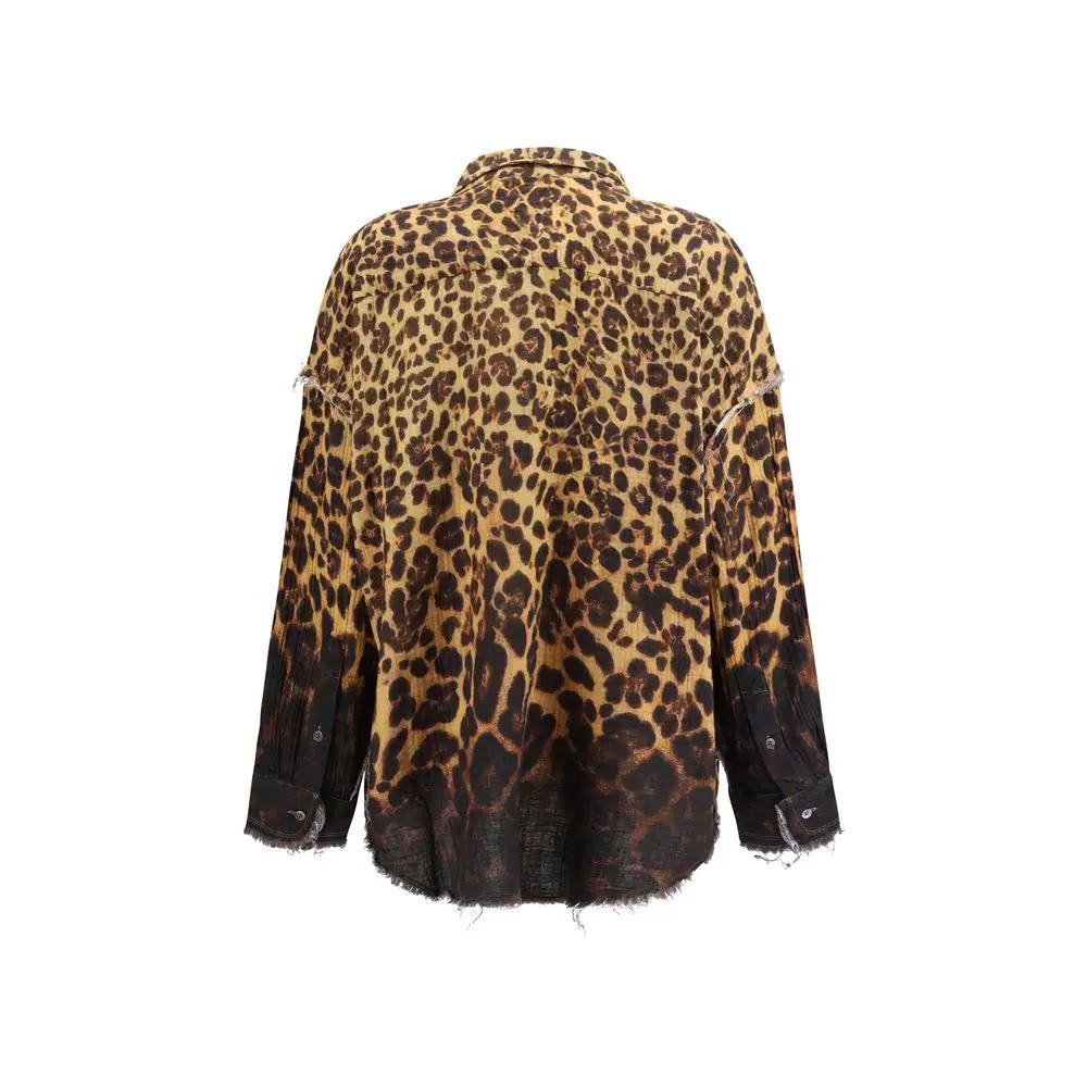 Chemise en jean marron R13
