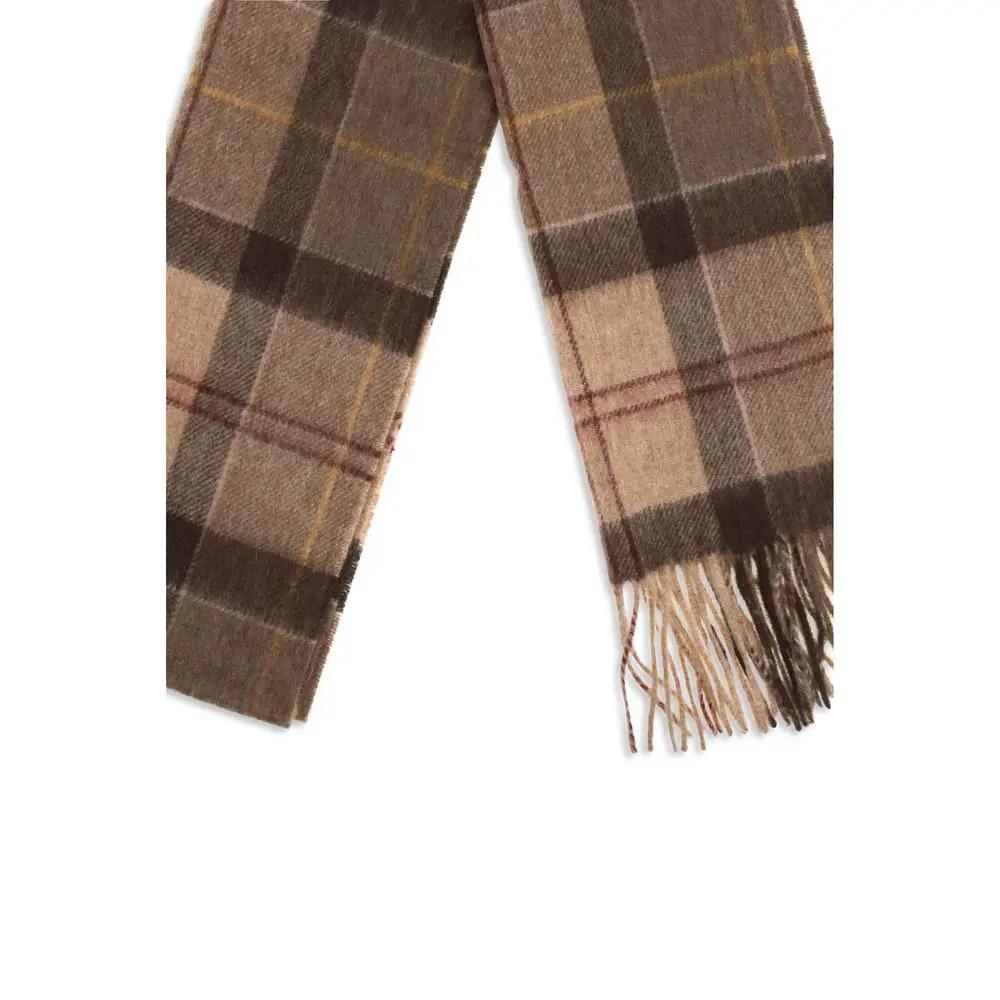 Barbour Beige Wool Oves Aries Scarf