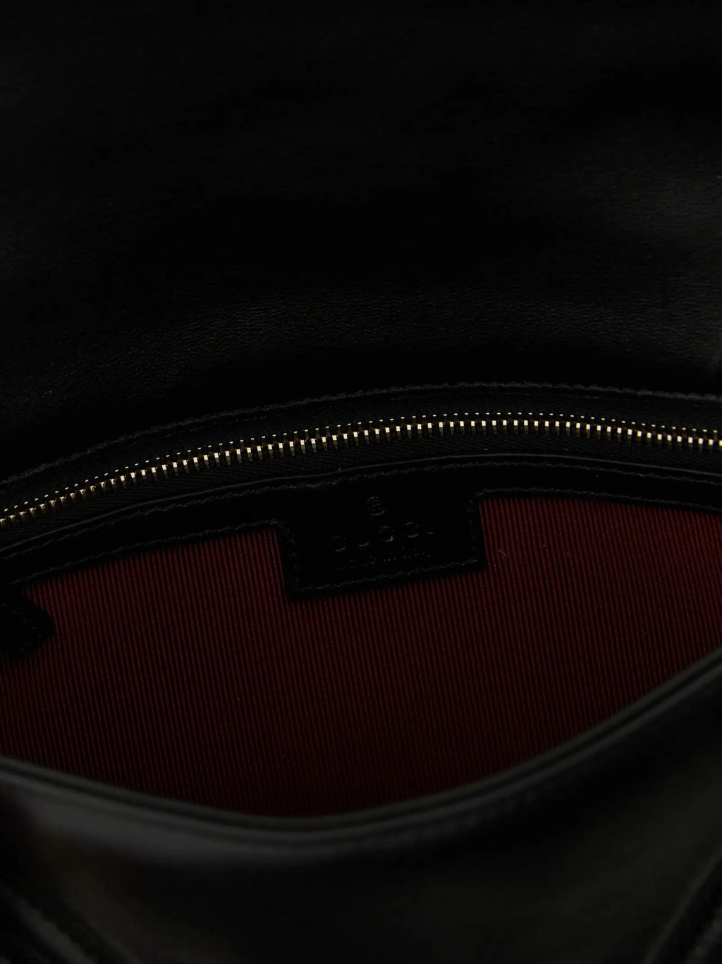 Gucci Black Lamb Leather Shoulder Bag