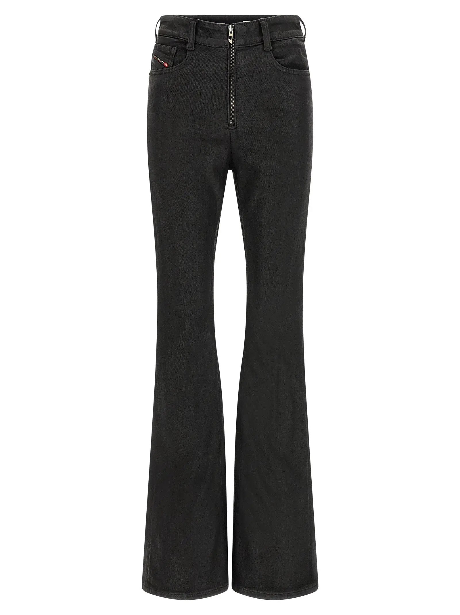 Diesel Black Cotton Slim Fit Jeans