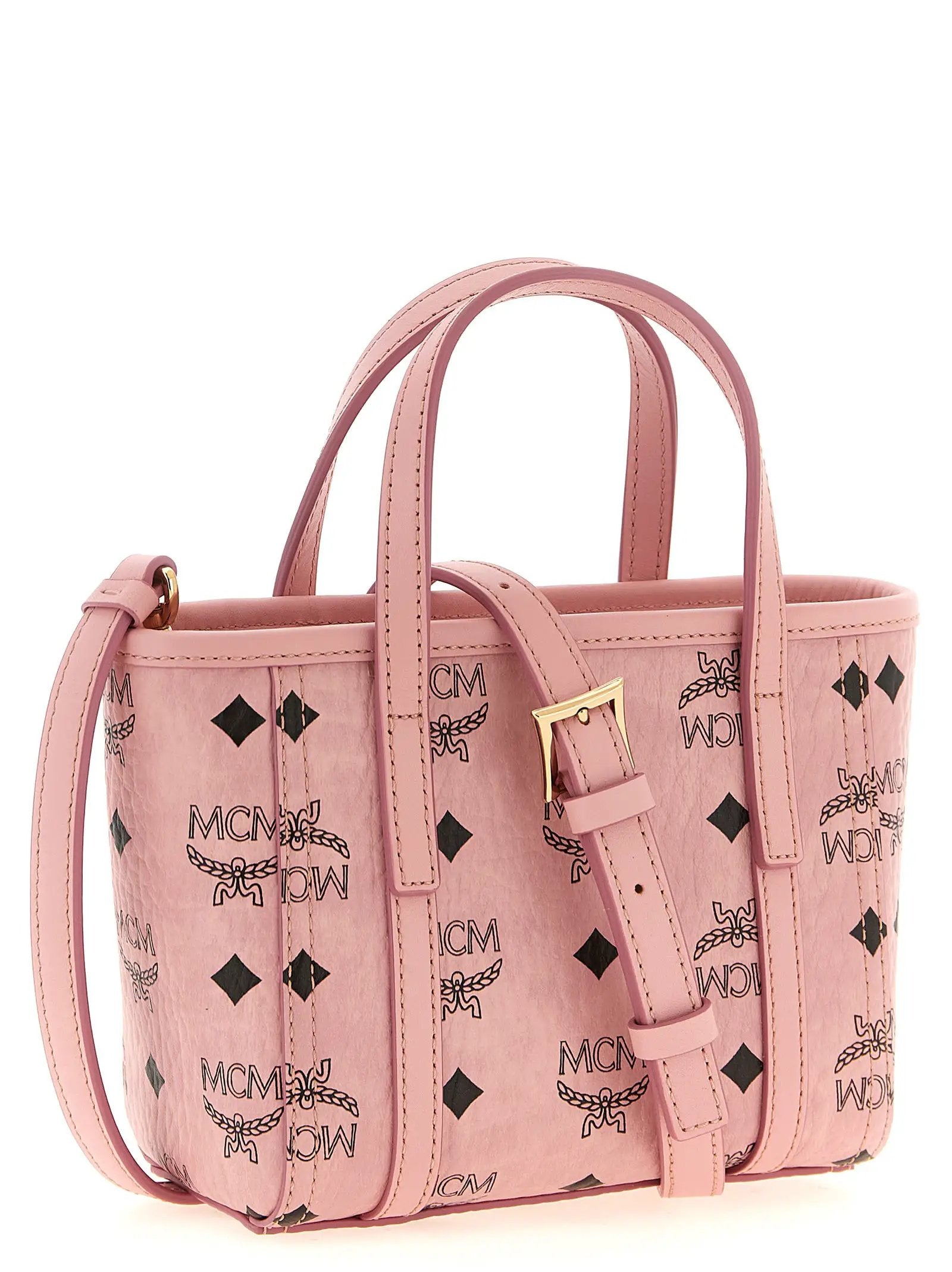 MCM Multicolor Polyethylene Tote Bag