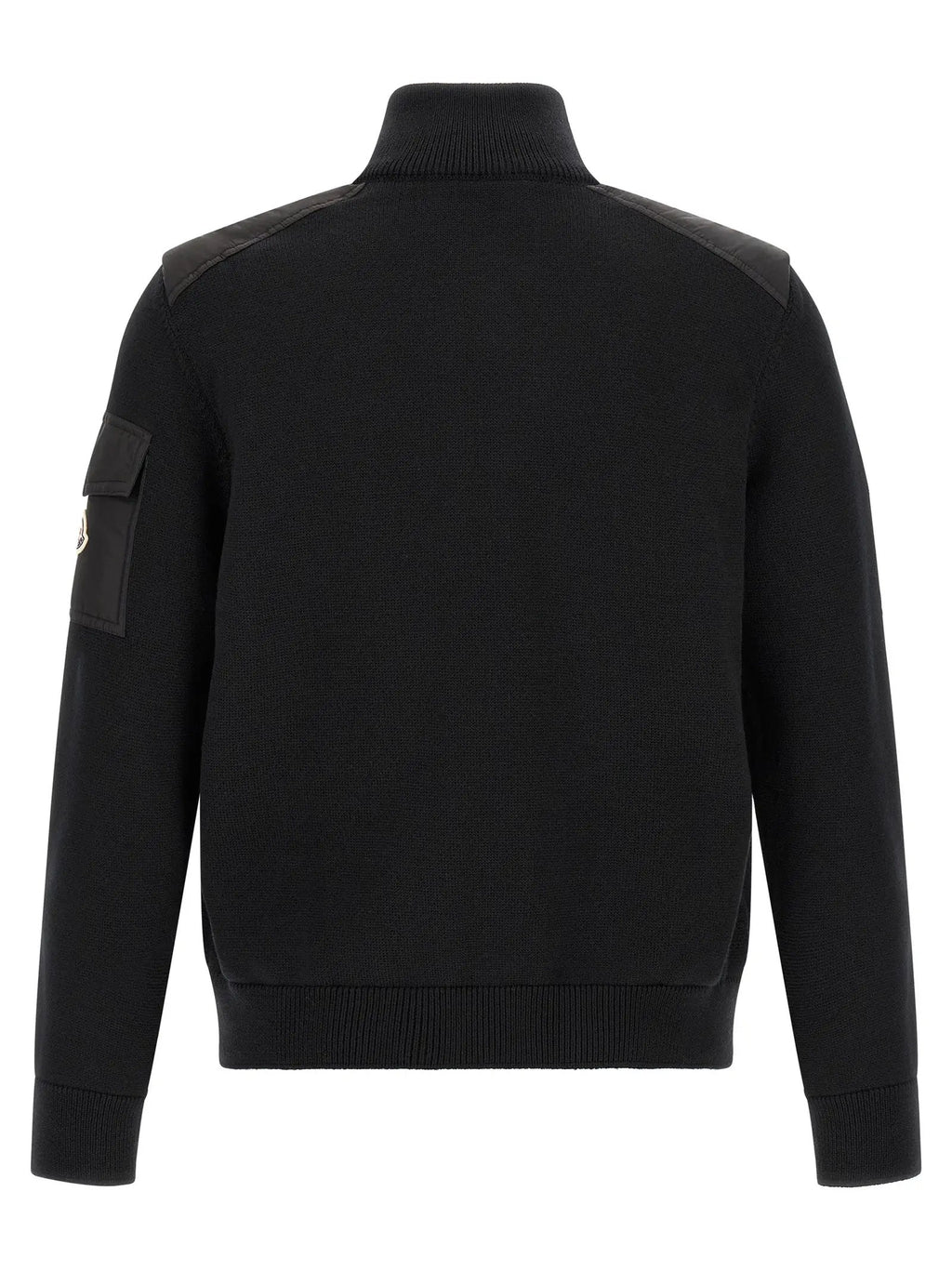 Moncler Black Polyamide Cardigan